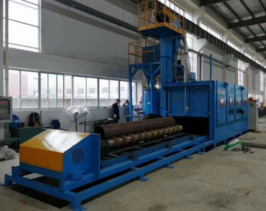 云南喷砂机在管道除锈中的现场施工应用